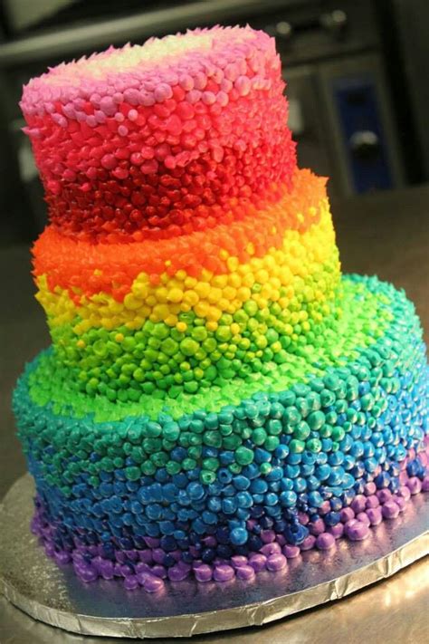 Lovely Cake Neon Cakes Rainbow Birthday Cake Rainbow Cake