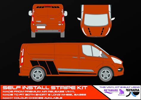 Self Install Vinyl Van Graphics Kit Etsy