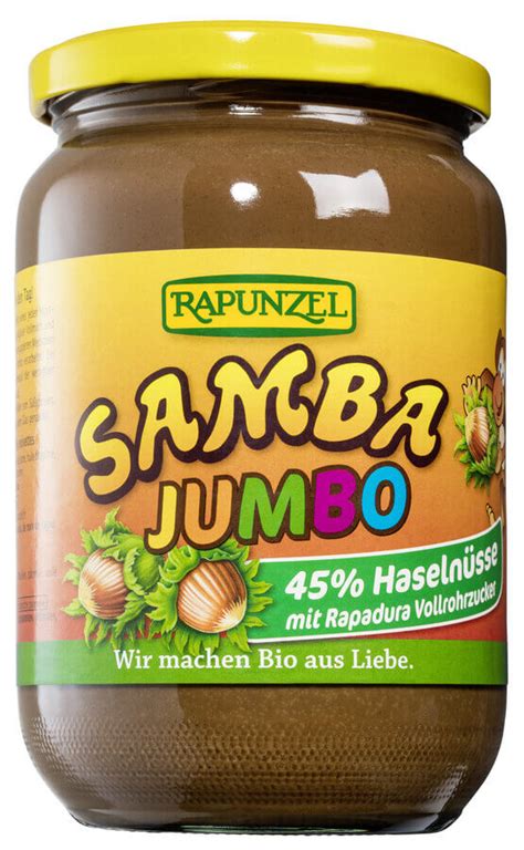 Rapunzel Samba Noisette Jumbo 750g Kamelur