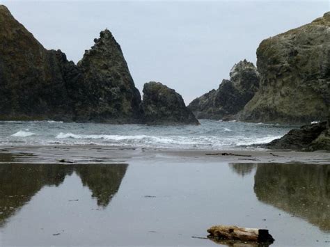 Bandon Oregon South Jetty Beach