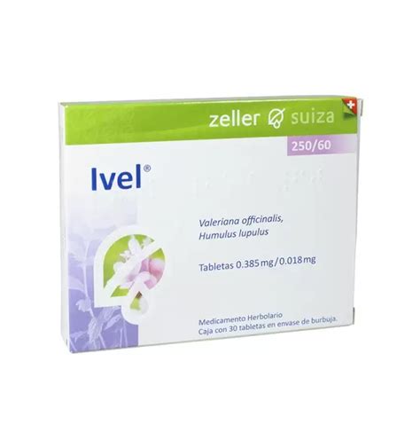 Ivel 0385mg0018mg Con 30 Grageas