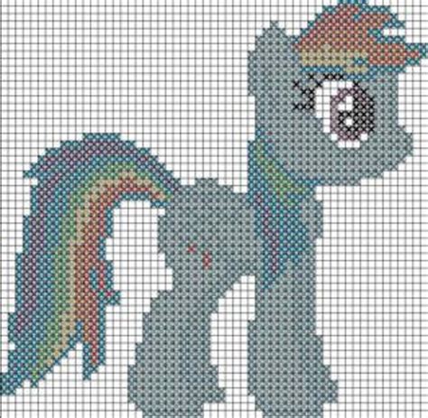 PDF Pattern My Little Pony Rainbow Dash - Etsy