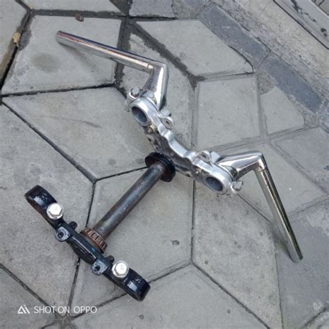 Jual Segitiga T Atas Bawah Set Stang Stir Rzr Rxz Original Copotan