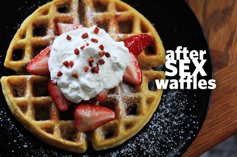 After Sex Waffles