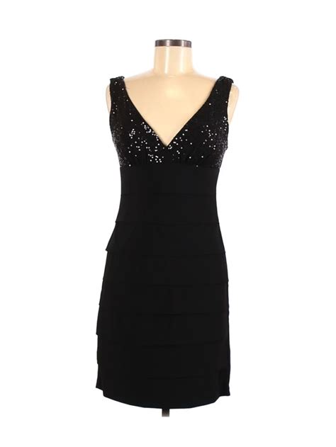 B Smart Cocktail Dress Size 9 Black Dresses Used 95 Polyester 5