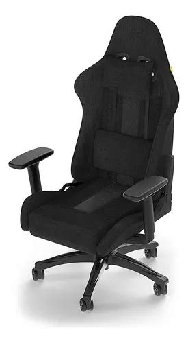 Cadeira De Escrit Rio Corsair Tc Relaxed Negro Negro Cf Ww