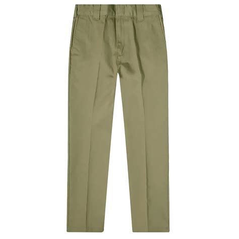 Dickies Slim Fit Work Pant Khaki Dk A Xk Khk Slim