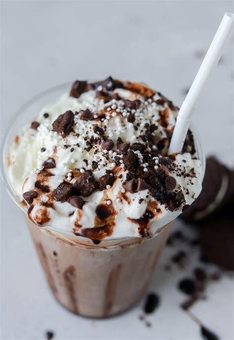 OREO FRAPPUCCINO RECIPE + WonkyWonderful