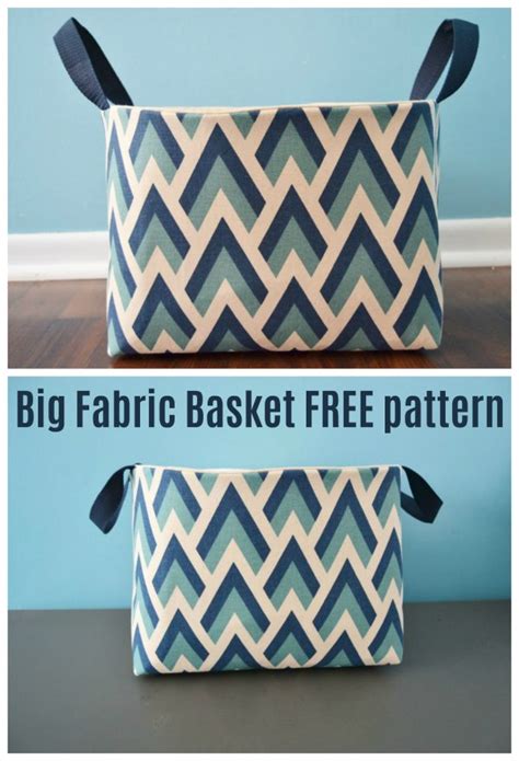 33 Free Fabric Basket Sewing Pattern MarleyCharlay