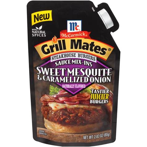 Mccormick Grill Mates Sweet Mesquite And Caramelized Onion Steakhouse