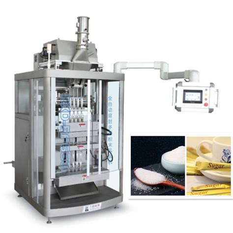 Automatic Vertical Pouch Packing Machine For Food Sugar Stick Bag