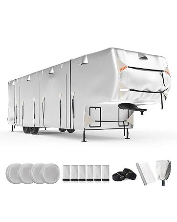 Amazon FRUNO Oxford Cloth 5th Wheel RV Cover Fits 26 29