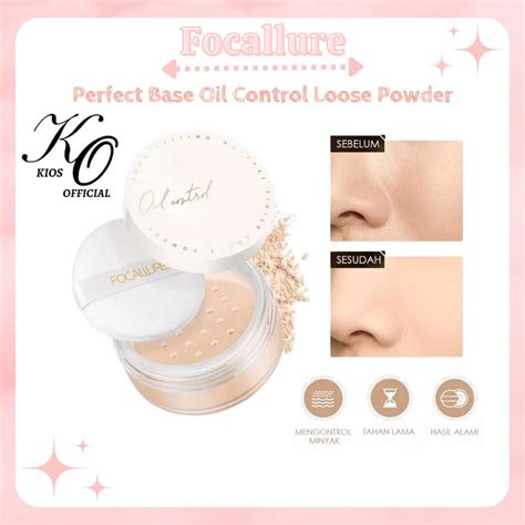 Jual Focallure Perfect Base Oil Control Loose Powder Silky Smooth