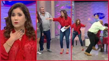 Andrea Llosa Y La Comparaci N Que Recibi Tras La Pelea En Vivo En Su