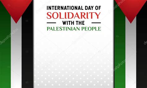 D A Internacional De Solidaridad Con El Pueblo Palestino Cartel De