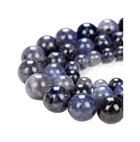 Iolite Perles Pierre Gemme Naturelle Minerals Store