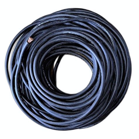 M Black Copper Welding Cable Size Sq Mm Thickness V At