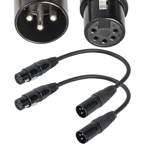 Buy Xlr Male Pin To Xlr Female Pin Dmx Turnaround Dmx Stage