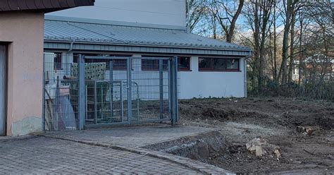 Garagenanbau Am TSV Vereinsheim Viele Schaffen Mehr