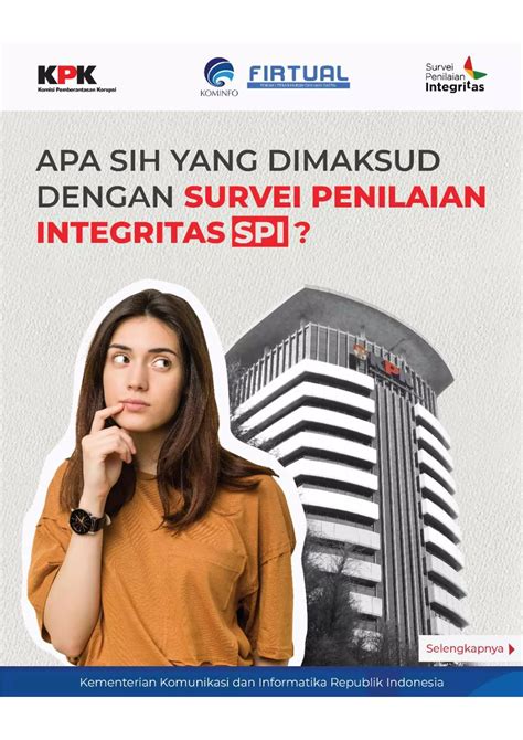 Apa Yang Dimaksud Dengan Survey Penilaian Integritas Spi Pdf