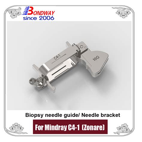 Reusable Needle Bracket For Ultrasound Biopsy Needle Guide Biopsy