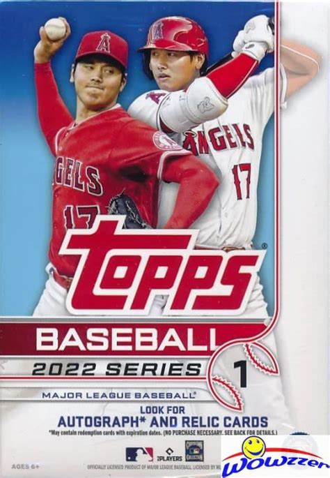 2022 TOPPS 시리즈 1 MLB 야구 거대한 독점 공장 봉인 67 카드 행