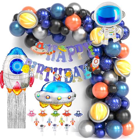 Buy Joyypop Outer Space Birthday Decorations 84 Pcs Space Birthday