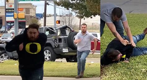 Texas Bystander Tackles Cop Killing Drunk Driver Trying To Escape Fatal