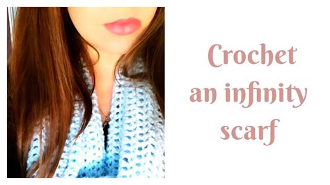 Easy Crochet Infinity Scarfbeginner Chunky Snood Tutorial Youtube