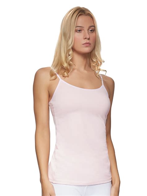 Felina Cotton Modal Camisole Stretch Basic Barely Pink Small