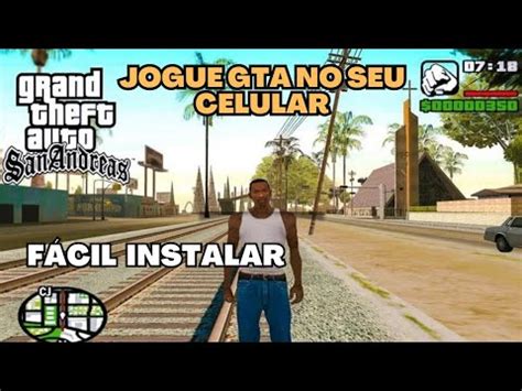 Como Instalar E Jogar Gta San Andreas No Celular Android E Iphone Youtube