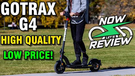 Gotrax G Electric Scooter Review Amazing Build Quality Youtube