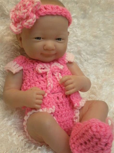 Clothes For Berenguer La Newborn Reborn Doll Hot Pink Set Dolls