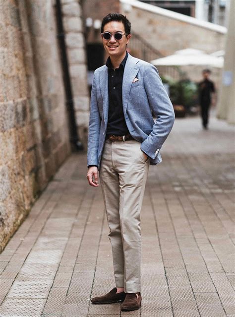 14 Stylish Polo Shirt With Blazer Outfits For Men Suits Expert