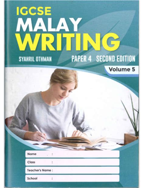 Igcse Malay Writing 2nd Edition Volume 5 Isbn 9789671960295 Caie