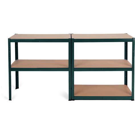 X Set Stagecaptain Hr Gr Heavyrack Estanter A De Madera Verde Oscuro