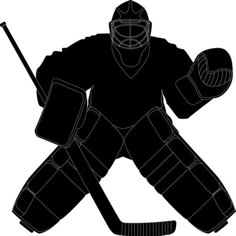 Hockey Goalie Vector Images Over 4500