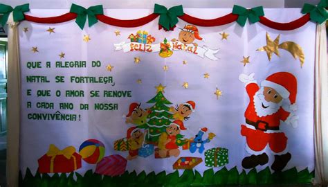 Mural de Natal SÓ ESCOLA