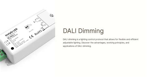 DALI Dimming