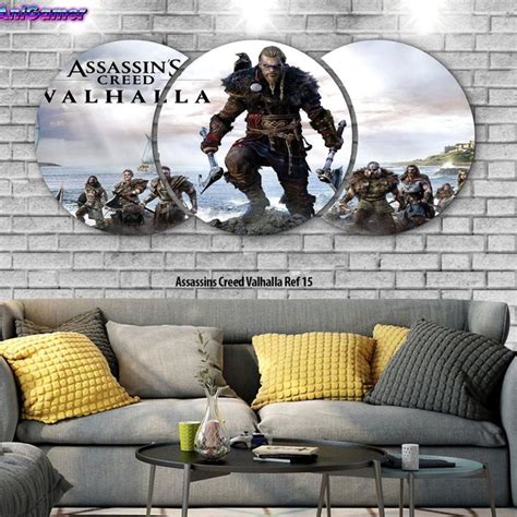 Quadro Decorativo Game Assassins Creed Valhalla Elo7