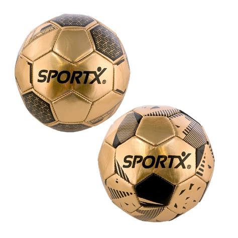 Sportx Mini Voetbal Gold Metallic Cm Gr Onlinehandelshuis