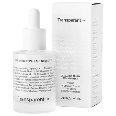 Transparent Lab Ceramide Repair Moisturizer 30 Ml Baslerbeauty