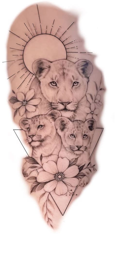 Pin By Jhonnata Santos On Jhhh Puppy Tattoo Lioness Tattoo Design