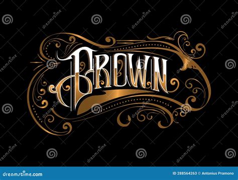 Fur Brown Word 3d Isolated On White Background Realistic Render Of