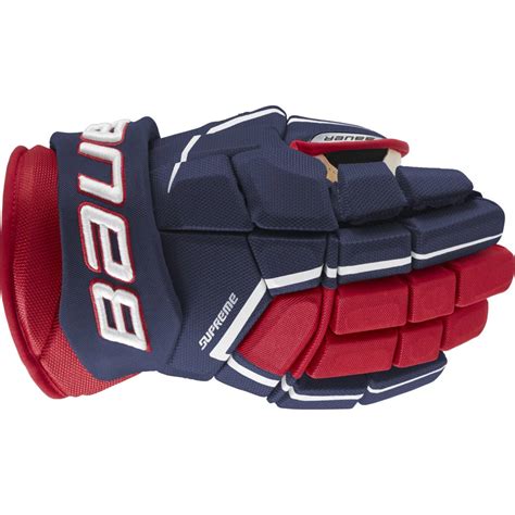 Bauer Hockey S21 Supreme 3s Pro Int Hockeyhandskar Navy Röd Vit Köp Online Hos Intersport