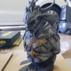 3D Printable Skyrim: Dawnguard Vampire Lord by Dennis Mejillones