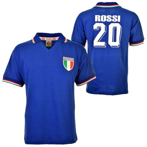 Retro Shirt Italie Wk 1982 Paolo Rossi 1891 Shop