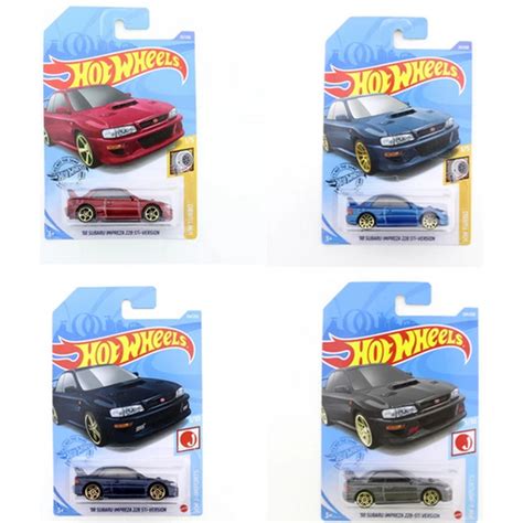 Hot Wheels Subaru Impreza Sti Version Shopee Malaysia