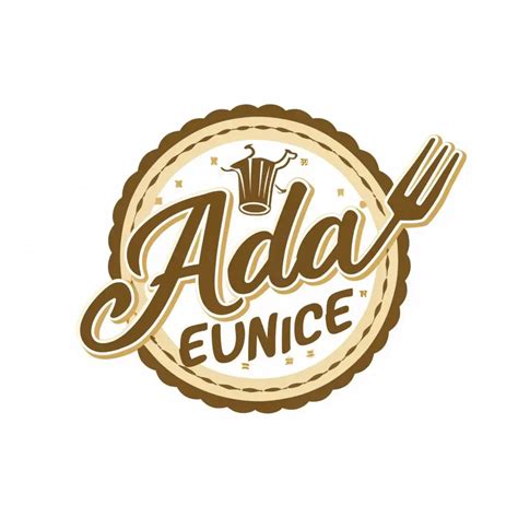 Logo Design For Ada Eunice Modern Typography Blending Elegance And