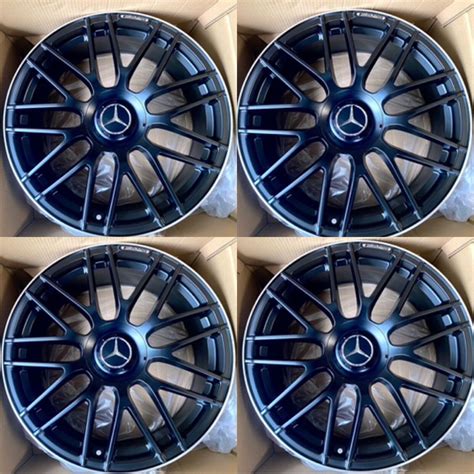 Mercedes 20 Inch E63 Rims Wheels Set 4 New Staggerd E300 E350 E400 E53